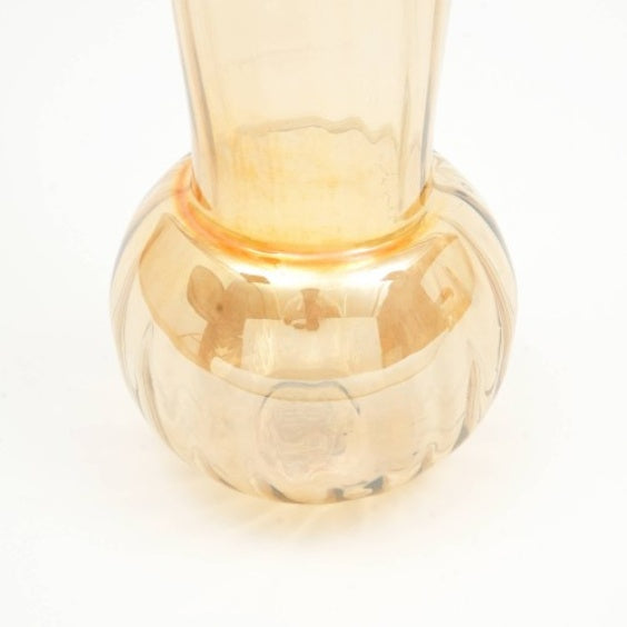 Whimsy Small Vase Elegant Decorative Accent For Home, Office & Events Modern Swirl Design For Floral Arrangements & Centerpieces