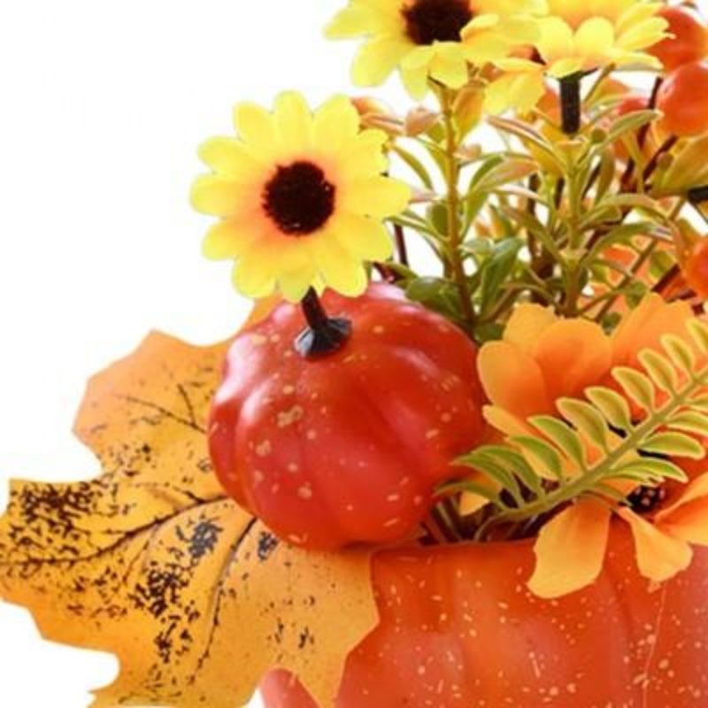Artificial Pumpkin Flower - Autumn Pumpkin Ornaments