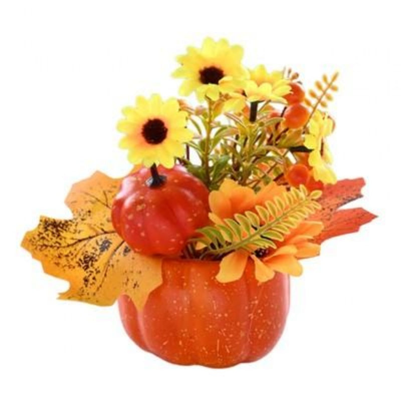 Artificial Pumpkin Flower - Autumn Pumpkin Ornaments