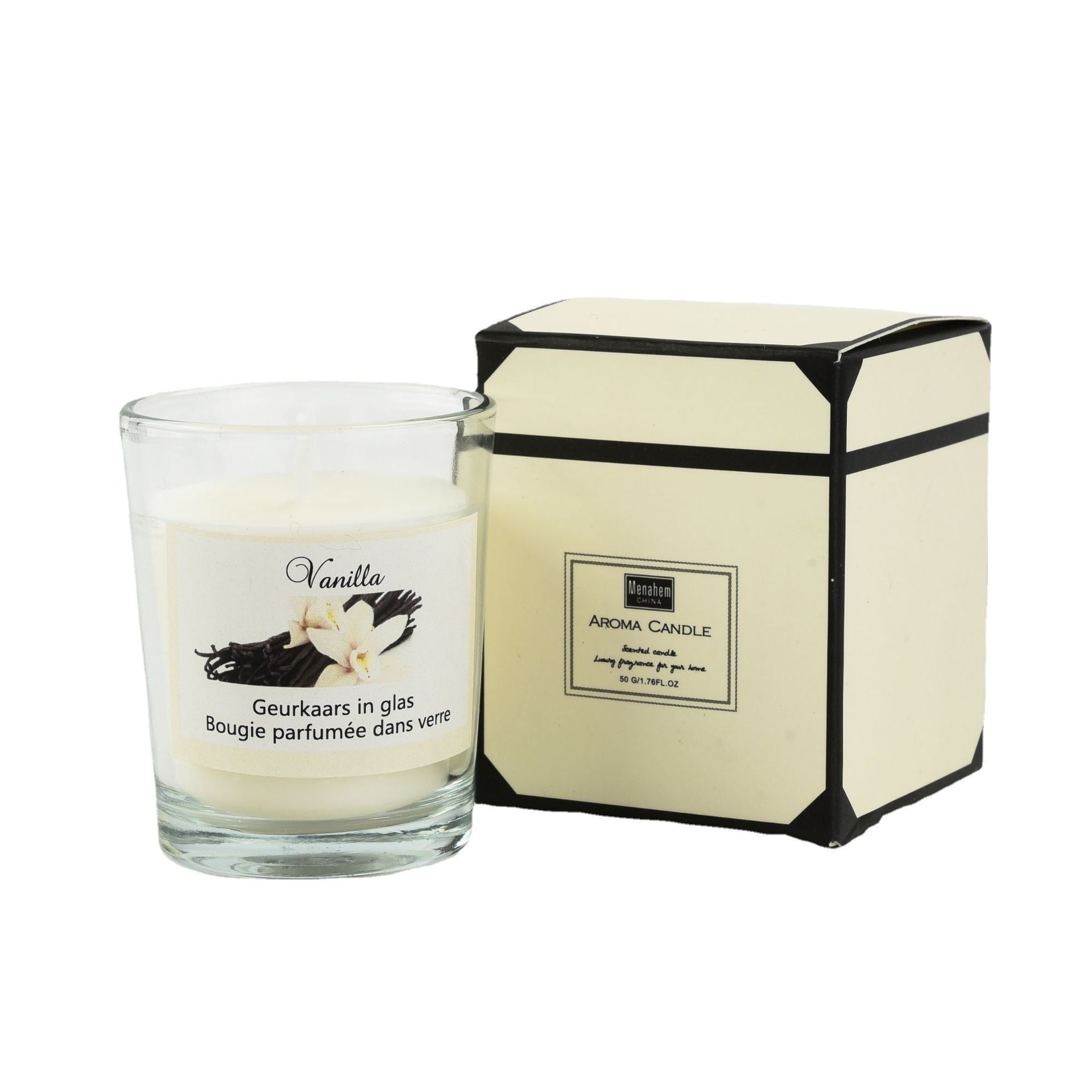 Plant Candles Aromatherapy Glass Romantic Fragrance - Echoes of Comfort