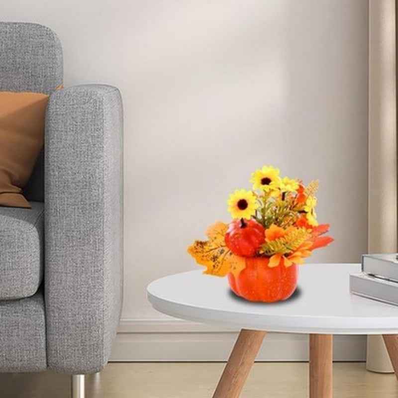 Artificial Pumpkin Flower - Autumn Pumpkin Ornaments