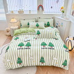 Household Pure Cotton Fashion Minimalist Bed Sheets