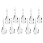 10 Pieces Clear Crystal Chandelier Prism Pendant Ball Pendant