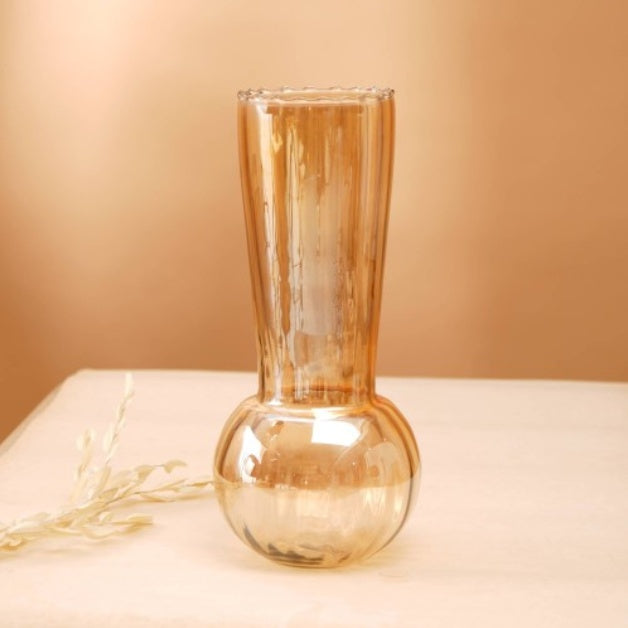 Whimsy Whirlpool Large Vase Elegant Decorative Accent For Home, Office, Or Event Modern Swirl Design For Floral Arrangements & Centerpieces