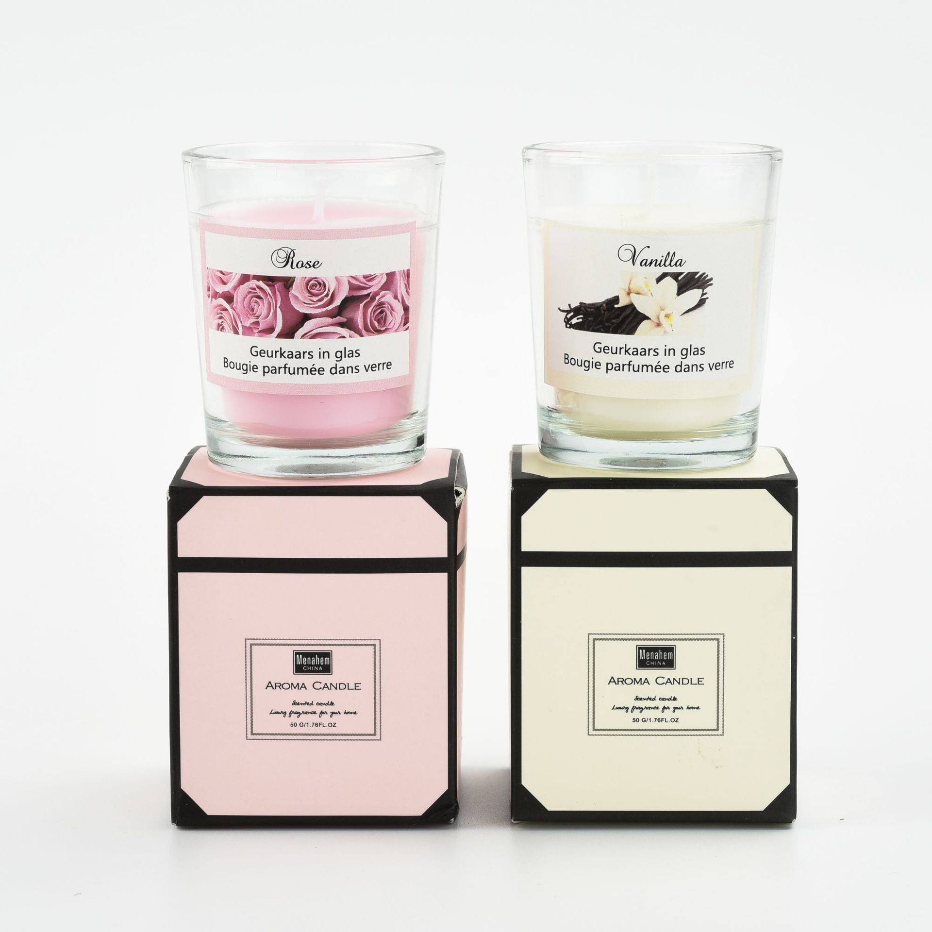 Plant Candles Aromatherapy Glass Romantic Fragrance - Echoes of Comfort